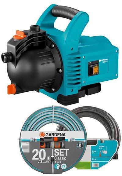 Gardena 1717 20 Classic besproeiingspomp 600W 3, 6Bar 3100l/uur