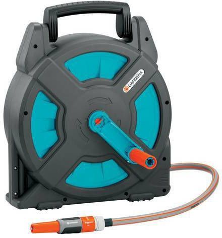 Gardena Slang Reel Set Classic 15 Grijs en Blauw 15 m 2662 20