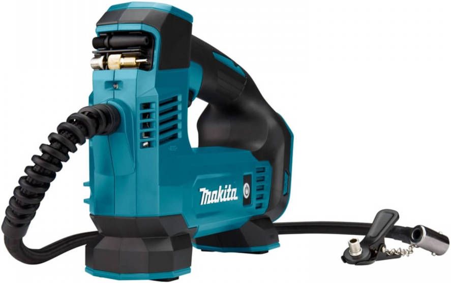Makita Compressor 18 V Zwart En Blauw