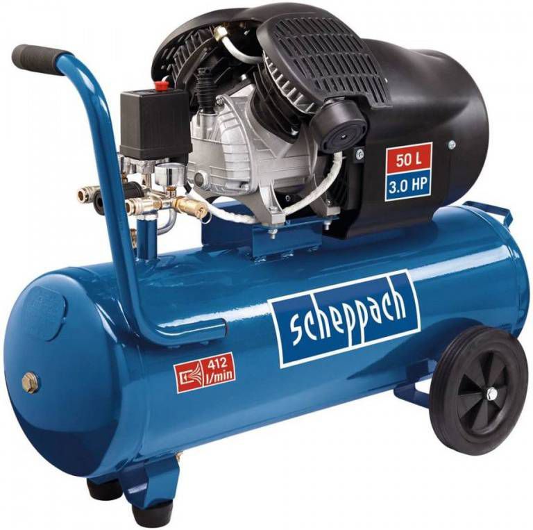 Scheppach Dubbele Cilinder Compressor Hc53dc 2200 W 50 L 5906102901
