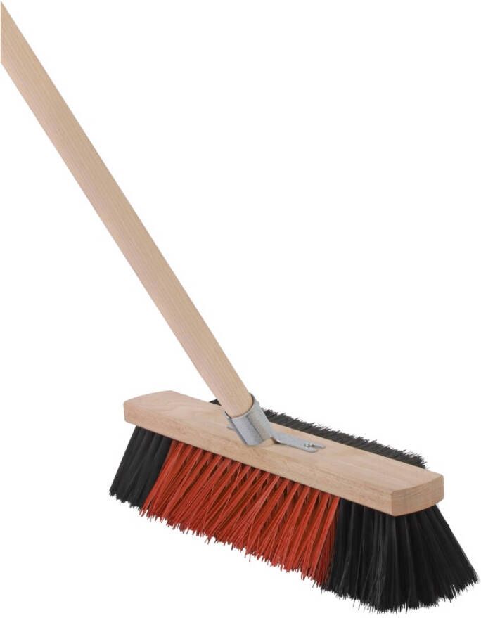 Talen Tools Bezem 3 in 1 met houten steel 160 cm