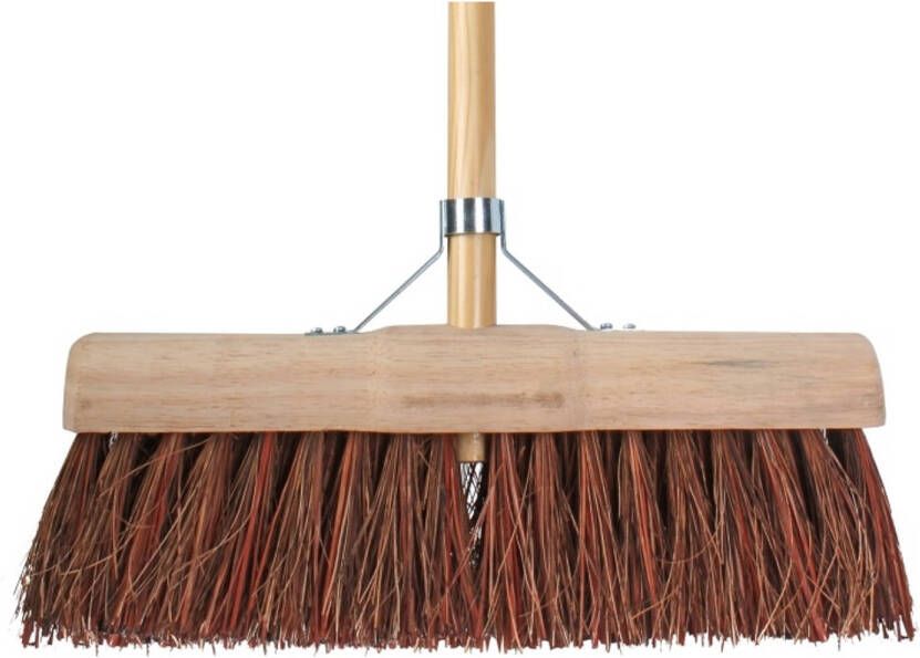 Talen Tools Gemeentebezem 45 Cm Steel 160 Cm Ronde Kop