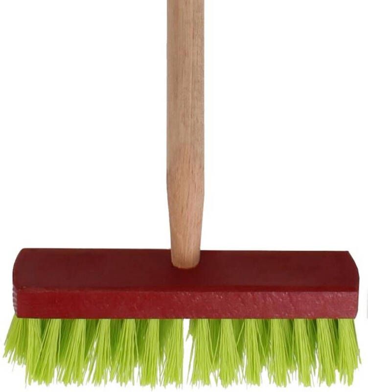 Talen Tools Kinderbezem Rood/groen 80 Cm Compleet