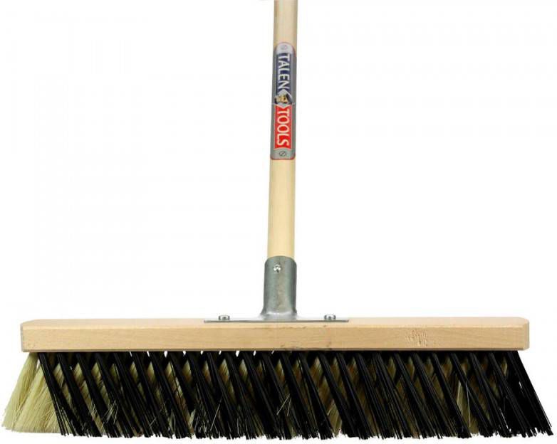 Talen Tools X bezem Binnen 40 Cm Creme/zwart Zonder Steel