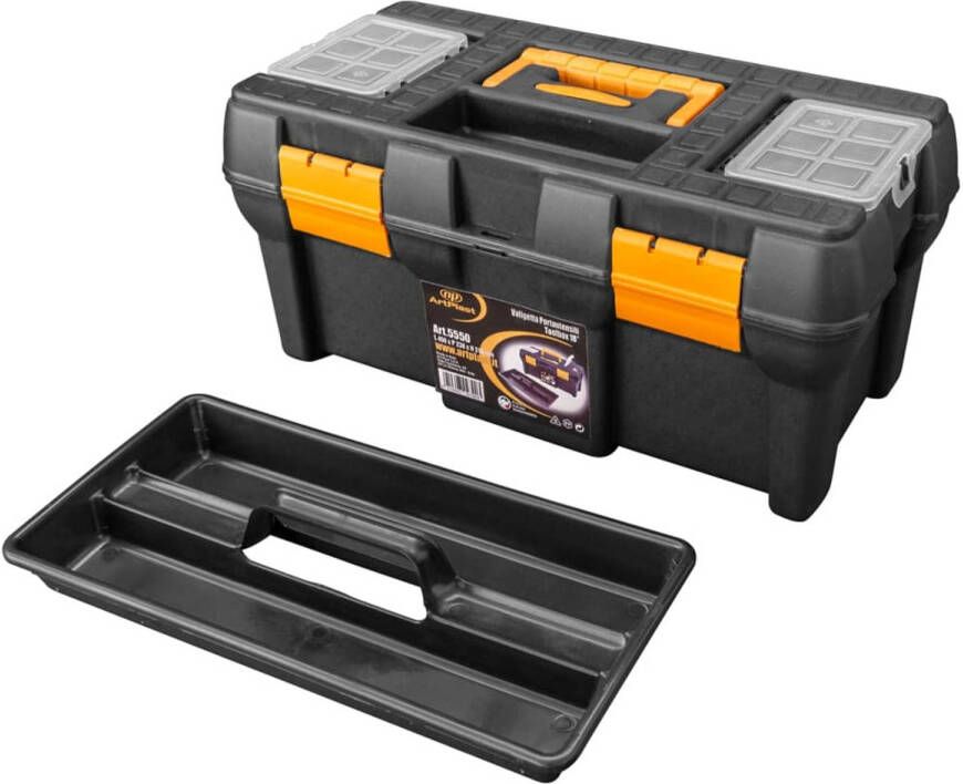 VIDAXL Gereedschapskist 450x240x210 mm polypropeen