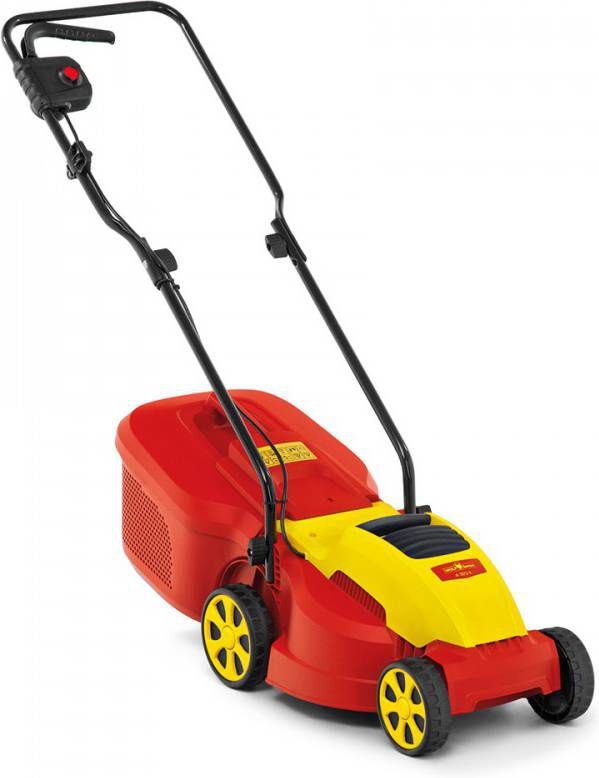 Wolf Garten Elektromaaier A320e Grasmaaier 32 cm 26 l Rood Geel 1200 Watt