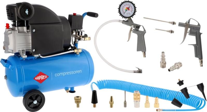 Airpress HL 310/25 + Luchtslang + Accessoireset