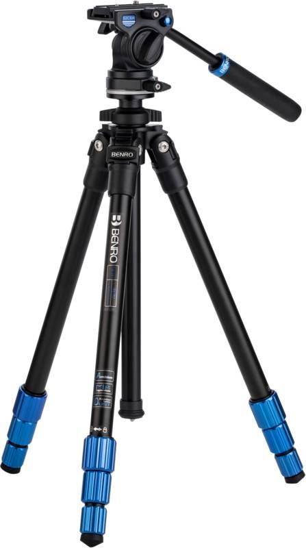 Benro TSL08AS2CSH Slim Video Statief Kit