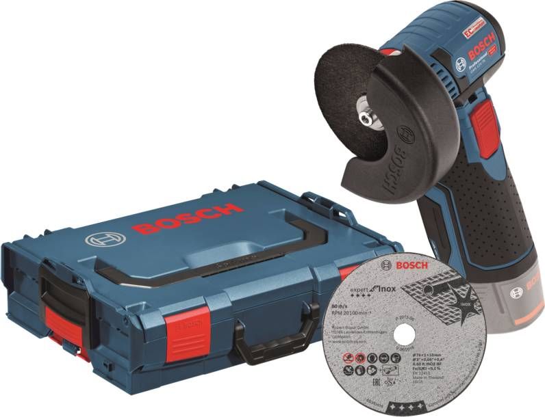 Bosch GWS 12V 76(zonder accu )