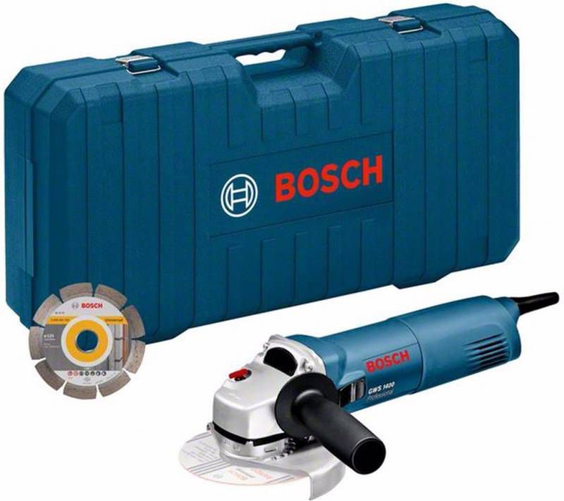 Bosch GWS 1400 + koffer
