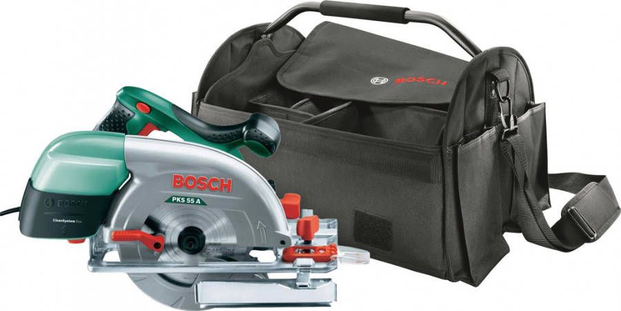 Bosch PKS 55 A + gereedschapstas