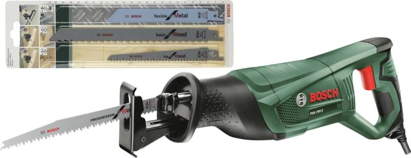 Bosch PSA 700 E(+4 zaagbladen )