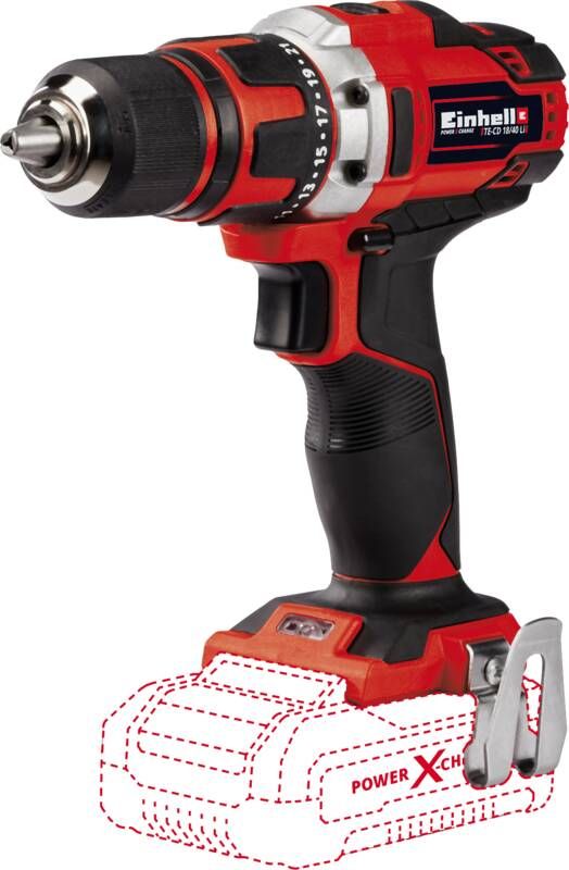Einhell TE CD 18/40 Li Solo(zonder accu )
