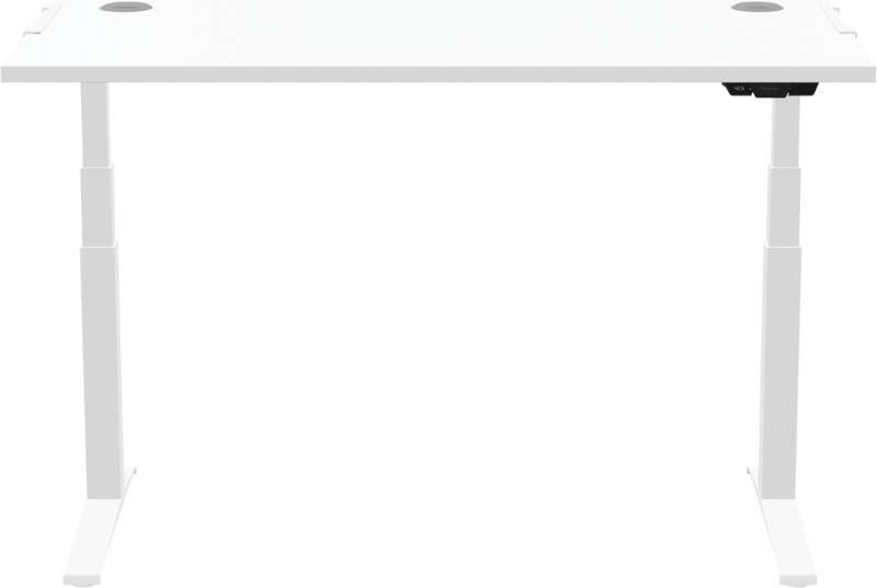 Fellowes Levado Zit Sta Bureau 160 x 80 Wit/Wit