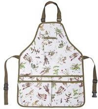 Esschert Design Schort Kruidenprint/