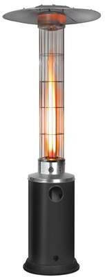 EUROM Flameheater 9000 BE Staande gas terrasverwarmer 9000W 80 x 80 x 212cm