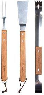 Gusta BBQ Tools In Opbergtas set 3 stuks
