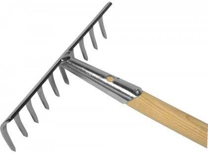 Hendrik Jan Hark Verzinkt 10 Tanden Steel 160 Cm Essenhout