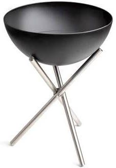 Höfats Bowl Vuurschaal Driepoot Staal/RVS Vuurschaal Zwart