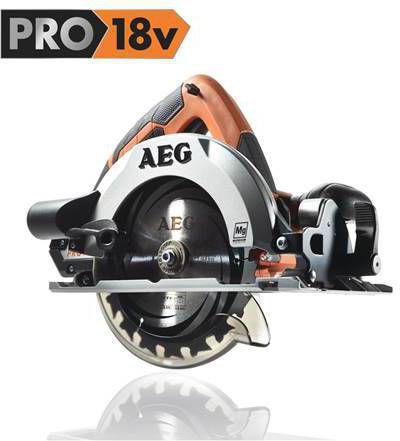 AEG BKS 18/0 18V Li Ion Accu Cirkelzaag Body 165mm