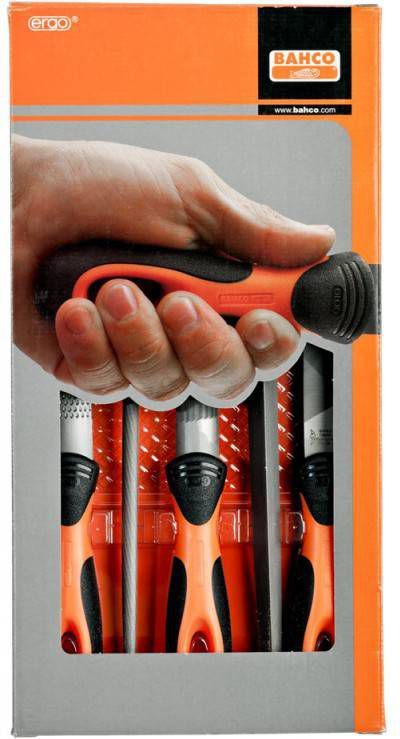 Bahco 1 477 08 2 2 5 delige Vijlenset