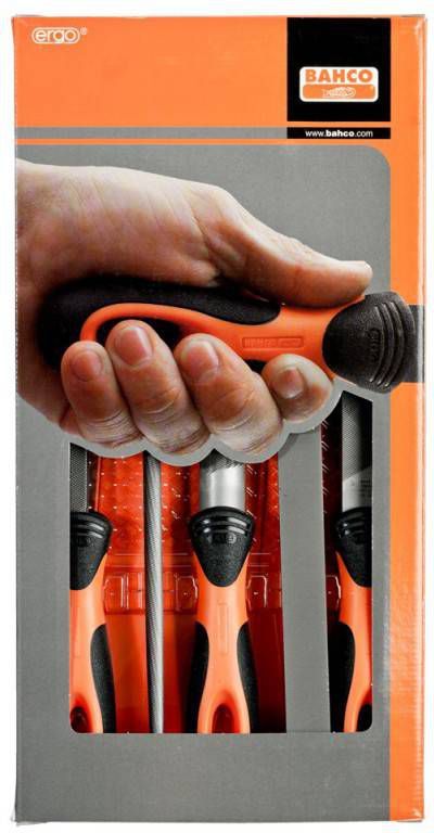 Bahco 1 478 08 1 2 5 delige Vijlenset