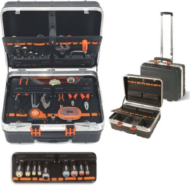 Bahco Gereedschapskoffer Met 55 Gereedschappen 4750rcw011bnl