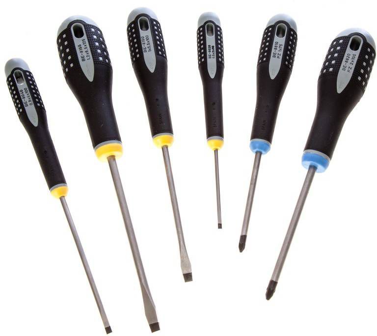 Bahco Schroevendraaierset ergonomisch 6-delig BE-9882