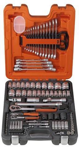 Bahco S106 106 delige Dopsleutelset 1/4'' en 1/2''