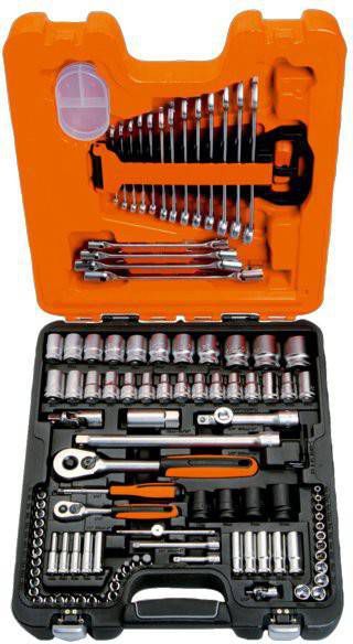 Bahco S108 108 delige Gereedschapset 1/4" en 1/2"