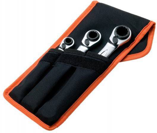 Bahco S4RM/3T 3 delige Ringratelset 4 in 1 8 19mm