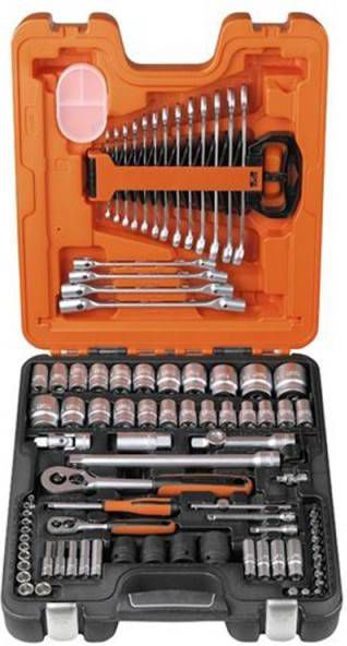 Bahco S87+7 94 delige Dopsleutelset 1/4" 1/2"