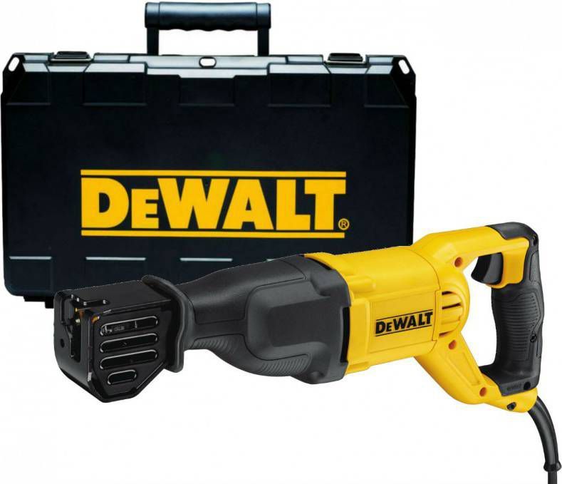 DeWalt DWE305PK-QS 29mm 1100W Zwart, Geel reciprozaag in koffer