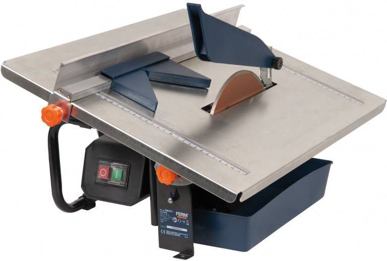 FERM TCM1011 Tegelzaagmachine Met Diamantzaagblad 900W 200mm