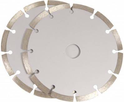 FERM WSA1001 Diamantdoorslijpschijf 125 x 22, 23mm steen(2st )
