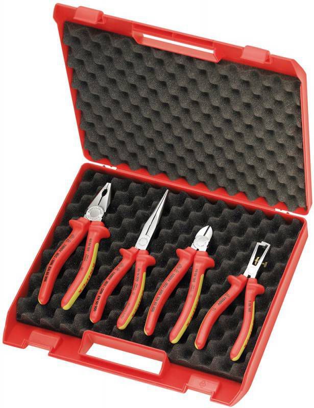 Knipex Elektronica box 4 delig met VDE gereedschappen _ 00 20 15