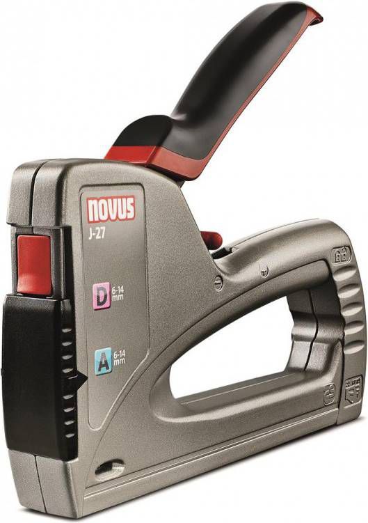 Novus nietpistool Dual Power J 27 grijs