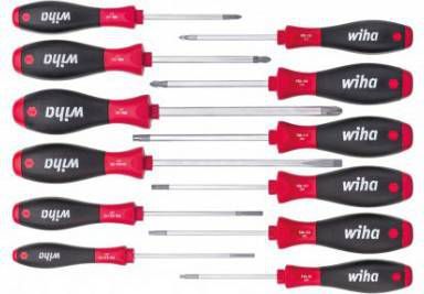 Wiha SoftFinish Schroevendraaier set 12 delig 41002