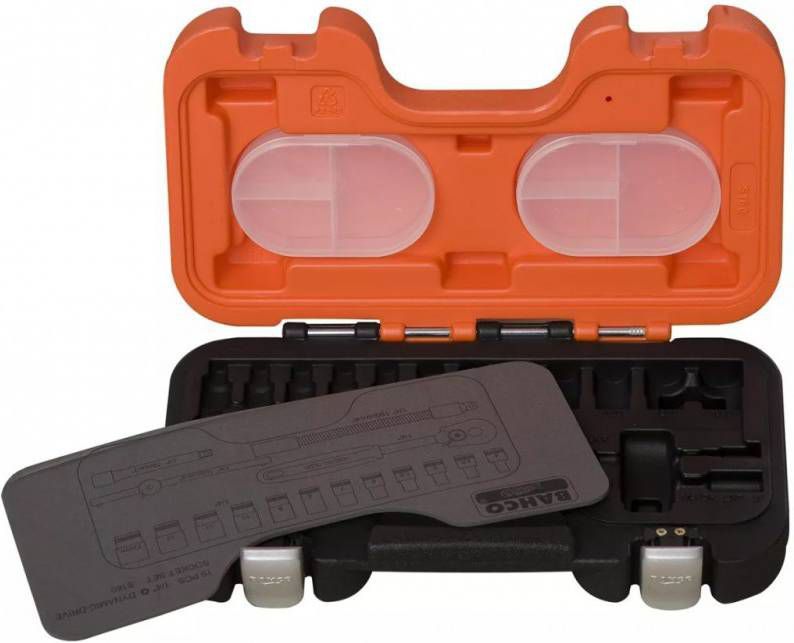 Bahco S160 16 delige Dopsleutelset 1/4''