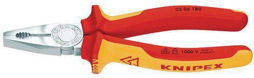 Knipex Geïsoleerde combinatietang verchroomd 1000V VDE