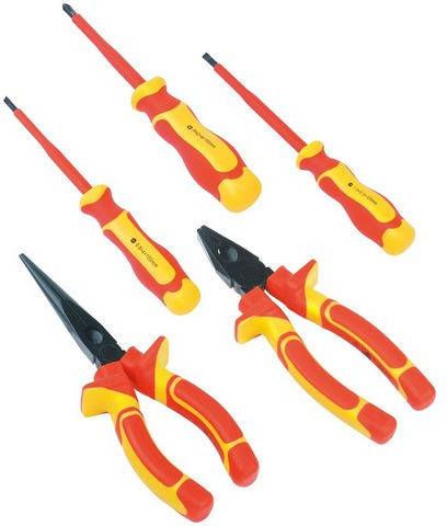 Brüder Mannesmann Werkzeuge Gereedschapsset voor elektrisch werk(5 stuks )