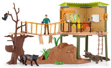 Schleich ® Speelwereld Wild Life, Avontuurkwartier(42507)Gemaakt in Europa