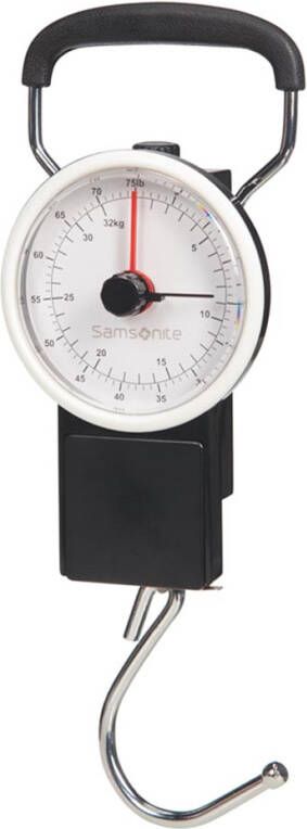 Samsonite Reiskoffers Global Ta Manual Scale Zwart
