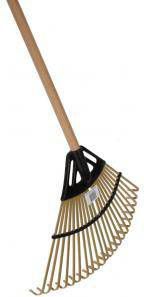 Warentuin Gazonhark Bamboe 150cm Steel