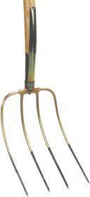 TalenTools Talen Tools Mestvork 4 tanden Steel 100 cm Met stift