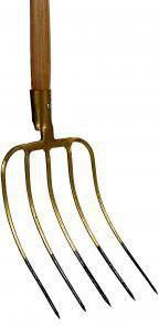 Talen Tools Mestvork 5 tanden houten steel 85 cm met T greep