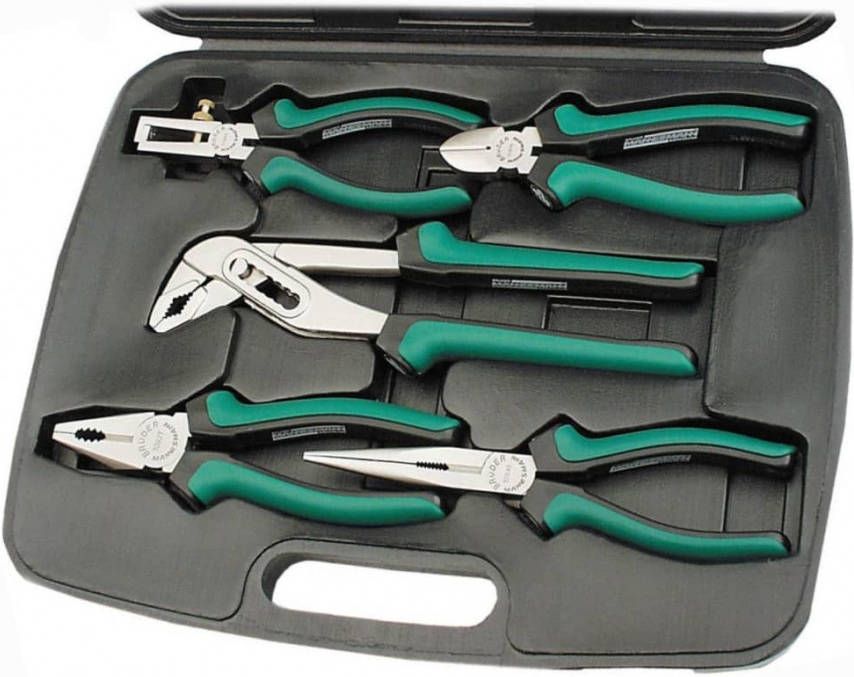 Brüder Mannesmann Werkzeuge Tangenset(set, 5 delig )