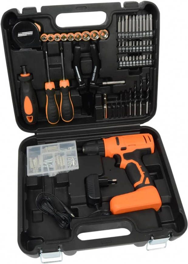 Brü, der Mannesmann 55 delige Accuboormachineset 8 V 1, 3 Ah