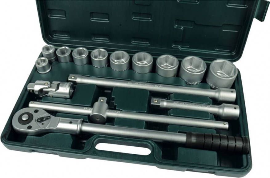 Brü, der Mannesmann Doppendoos 3/4" 15 delig 2065