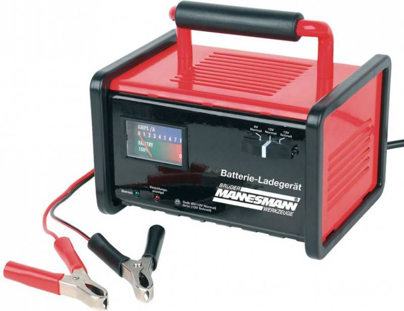 Brü, der Mannesmann Acculader metaal 6/12 V 12720